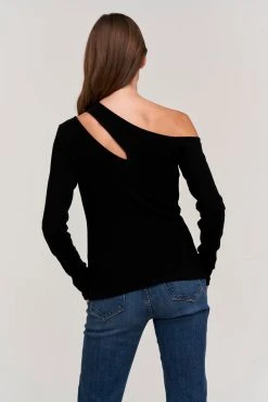 Velvet By Graham & Spencer Womens ROSALINA CUT OUT TOP