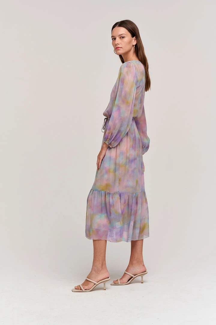 Velvet By Graham & Spencer PRISCILLA PRINTED BOHO DRESS 6 Velvet By Graham & Spencer PRISCILLA PRINTED BOHO DRESS