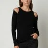 Velvet By Graham & Spencer EMMA CUT-OUT TOP Womens