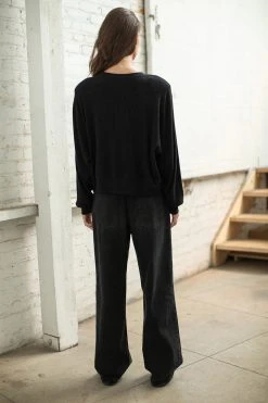 Velvet By Graham & Spencer VISTA CREW NECK TOP Womens 8 Velvet By Graham & Spencer VISTA CREW NECK TOP Womens