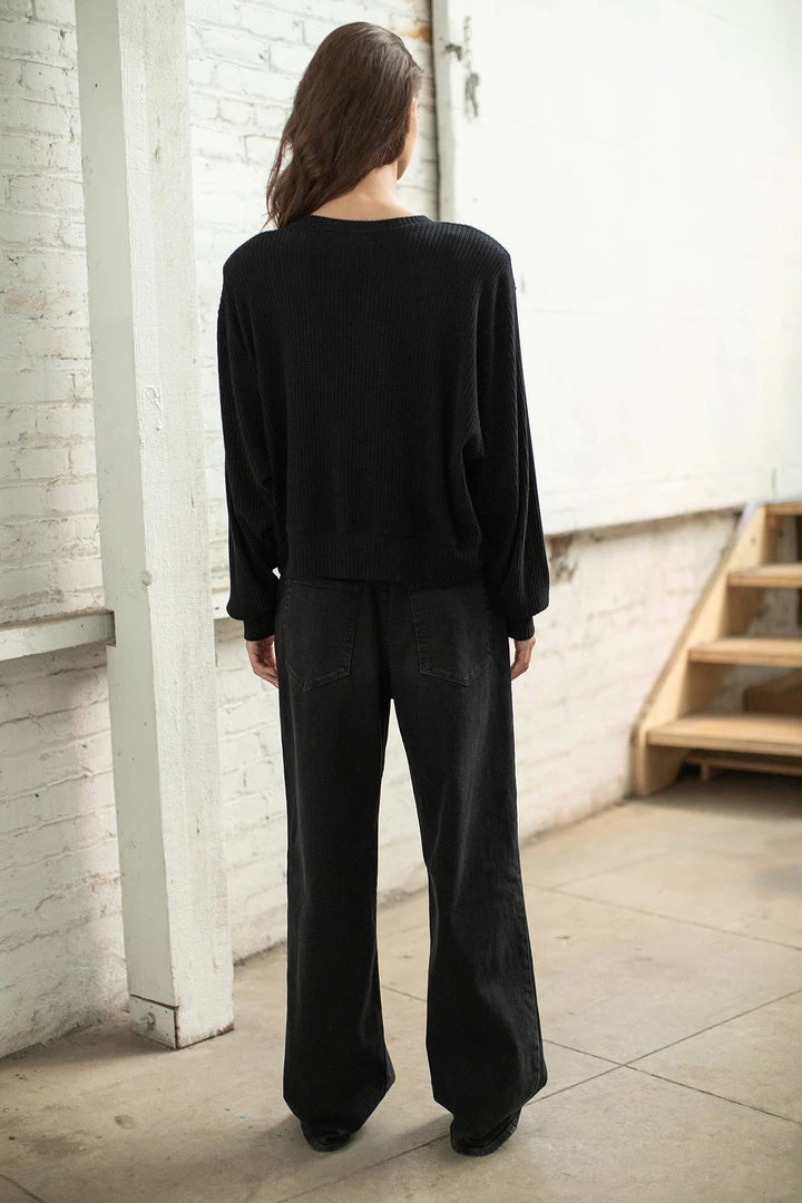 Velvet By Graham & Spencer VISTA CREW NECK TOP Womens 4 Velvet By Graham & Spencer VISTA CREW NECK TOP Womens