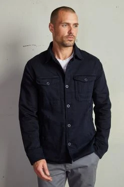 Velvet By Graham & Spencer EUGENE BUTTON-UP JACKET Mens