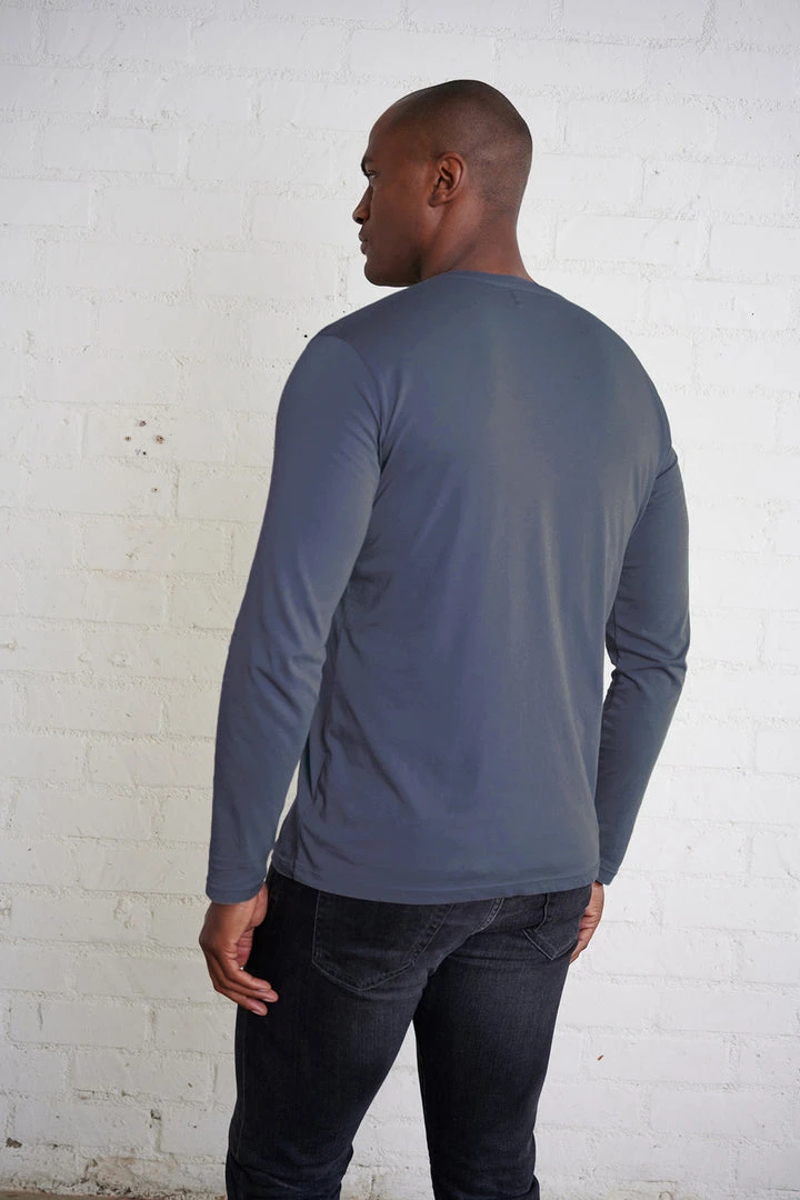 Velvet By Graham & Spencer ALVARO COTTON JERSEY HENLEY 26 Velvet By Graham & Spencer ALVARO COTTON JERSEY HENLEY