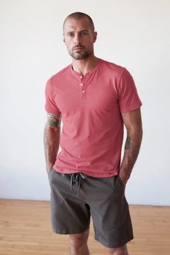 Velvet By Graham & Spencer BYRON COTTON CANVAS SHORT