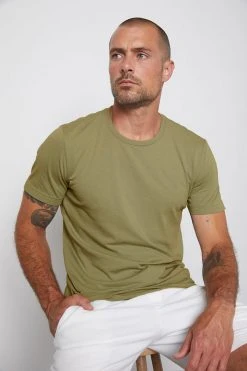 Velvet By Graham & Spencer HOWARD WHISPER CLASSIC CREW NECK TEE 78 Velvet By Graham & Spencer HOWARD WHISPER CLASSIC CREW NECK TEE