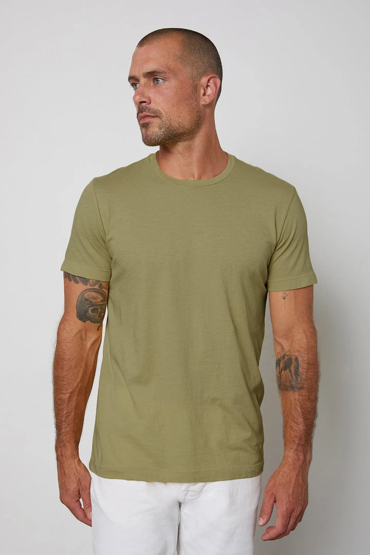Velvet By Graham & Spencer HOWARD WHISPER CLASSIC CREW NECK TEE 33 Velvet By Graham & Spencer HOWARD WHISPER CLASSIC CREW NECK TEE