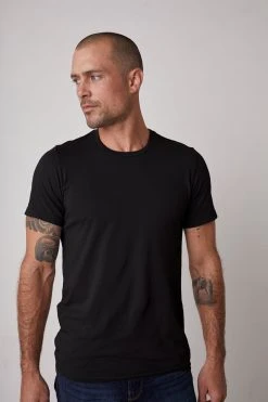 Velvet By Graham & Spencer HOWARD WHISPER CLASSIC CREW NECK TEE 66 Velvet By Graham & Spencer HOWARD WHISPER CLASSIC CREW NECK TEE