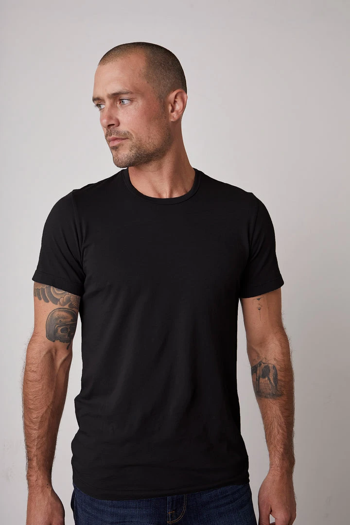 Velvet By Graham & Spencer HOWARD WHISPER CLASSIC CREW NECK TEE 23 Velvet By Graham & Spencer HOWARD WHISPER CLASSIC CREW NECK TEE