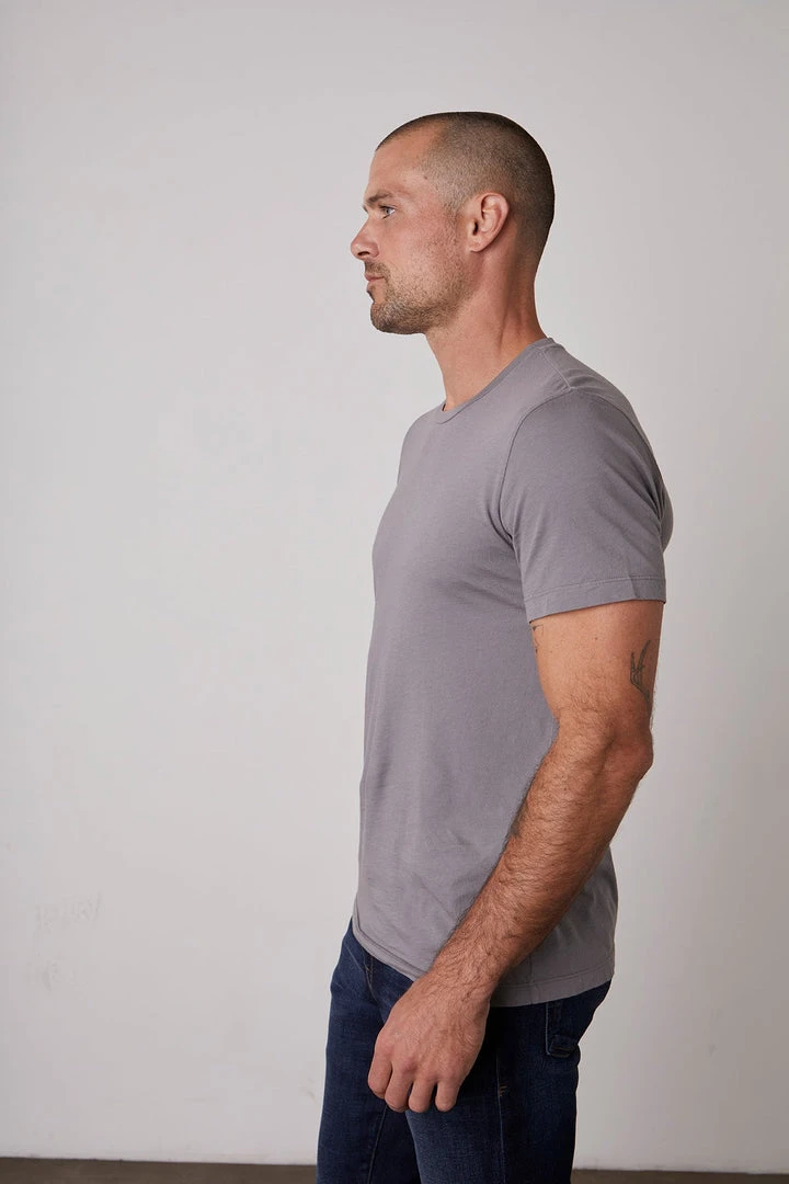 Velvet By Graham & Spencer HOWARD WHISPER CLASSIC CREW NECK TEE Mens 20 Velvet By Graham & Spencer HOWARD WHISPER CLASSIC CREW NECK TEE Mens