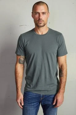 Velvet By Graham & Spencer HOWARD WHISPER CLASSIC CREW NECK TEE Mens