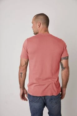 Velvet By Graham & Spencer HOWARD WHISPER CLASSIC CREW NECK TEE Mens 46 Velvet By Graham & Spencer HOWARD WHISPER CLASSIC CREW NECK TEE Mens