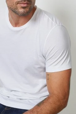 Velvet By Graham & Spencer HOWARD WHISPER CLASSIC CREW NECK TEE 60 Velvet By Graham & Spencer HOWARD WHISPER CLASSIC CREW NECK TEE
