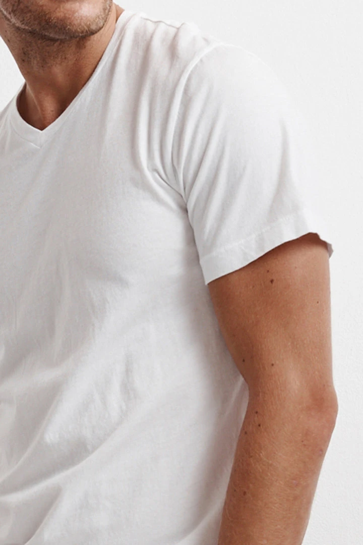 Velvet By Graham & Spencer SAMSEN WHISPER CLASSIC V-NECK TEE 25 Velvet By Graham & Spencer SAMSEN WHISPER CLASSIC V-NECK TEE