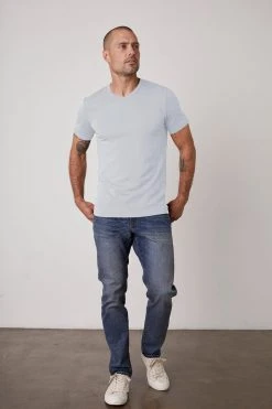 Velvet By Graham & Spencer SAMSEN WHISPER CLASSIC V-NECK TEE 88 Velvet By Graham & Spencer SAMSEN WHISPER CLASSIC V-NECK TEE