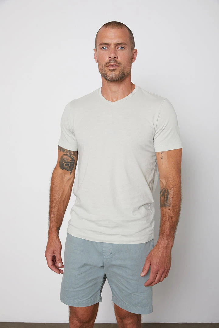 Velvet By Graham & Spencer SAMSEN WHISPER CLASSIC V-NECK TEE 32 Velvet By Graham & Spencer SAMSEN WHISPER CLASSIC V-NECK TEE
