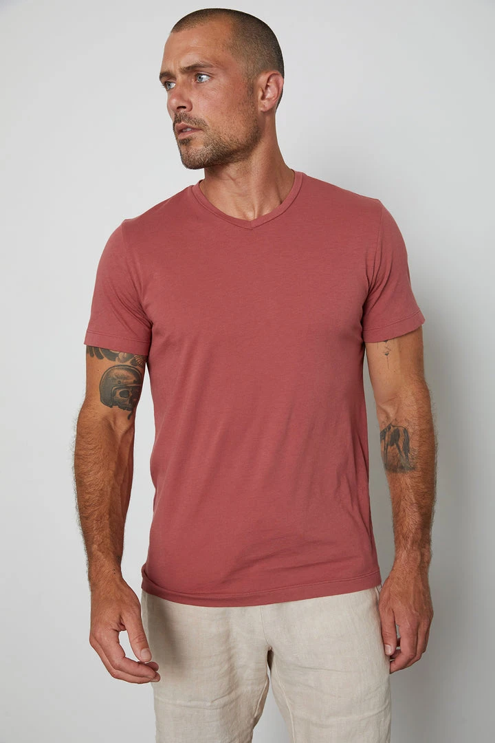 Velvet By Graham & Spencer SAMSEN WHISPER CLASSIC V-NECK TEE 6 Velvet By Graham & Spencer SAMSEN WHISPER CLASSIC V-NECK TEE