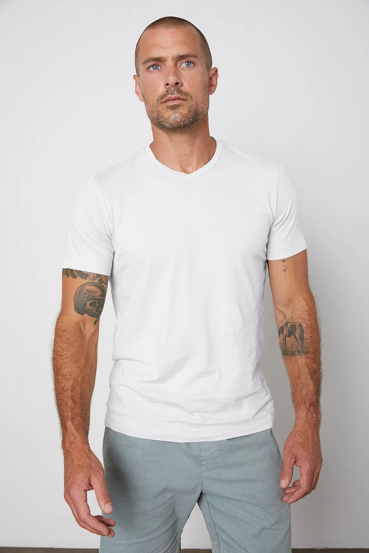 Velvet By Graham & Spencer SAMSEN WHISPER CLASSIC V-NECK TEE 21 Velvet By Graham & Spencer SAMSEN WHISPER CLASSIC V-NECK TEE