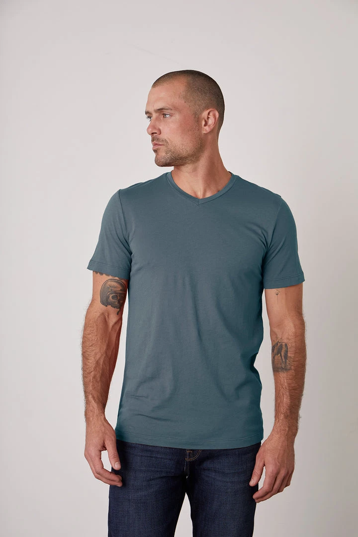 Velvet By Graham & Spencer SAMSEN WHISPER CLASSIC V-NECK TEE 46 Velvet By Graham & Spencer SAMSEN WHISPER CLASSIC V-NECK TEE