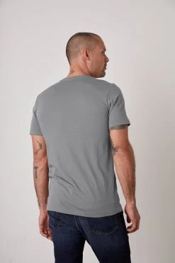 Velvet By Graham & Spencer SAMSEN WHISPER CLASSIC V-NECK TEE Mens