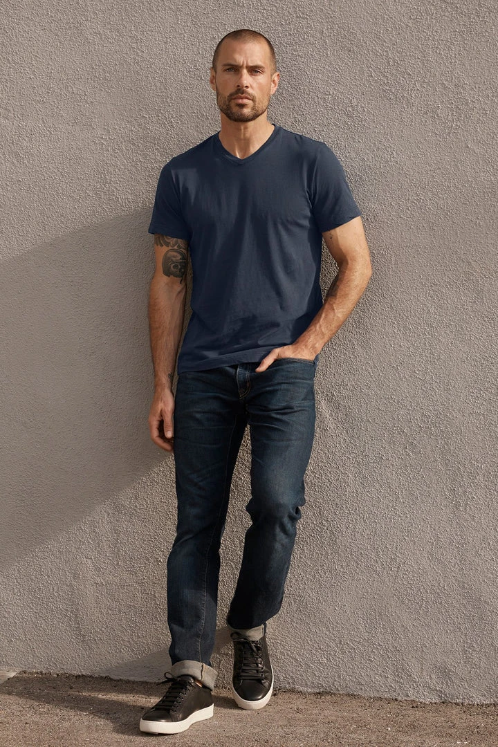 Velvet By Graham & Spencer SAMSEN WHISPER CLASSIC V-NECK TEE Mens 7 Velvet By Graham & Spencer SAMSEN WHISPER CLASSIC V-NECK TEE Mens