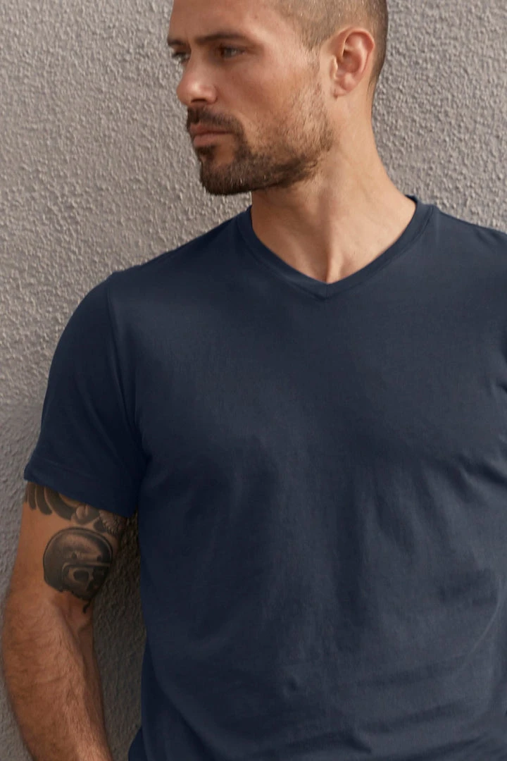 Velvet By Graham & Spencer SAMSEN WHISPER CLASSIC V-NECK TEE Mens 11 Velvet By Graham & Spencer SAMSEN WHISPER CLASSIC V-NECK TEE Mens