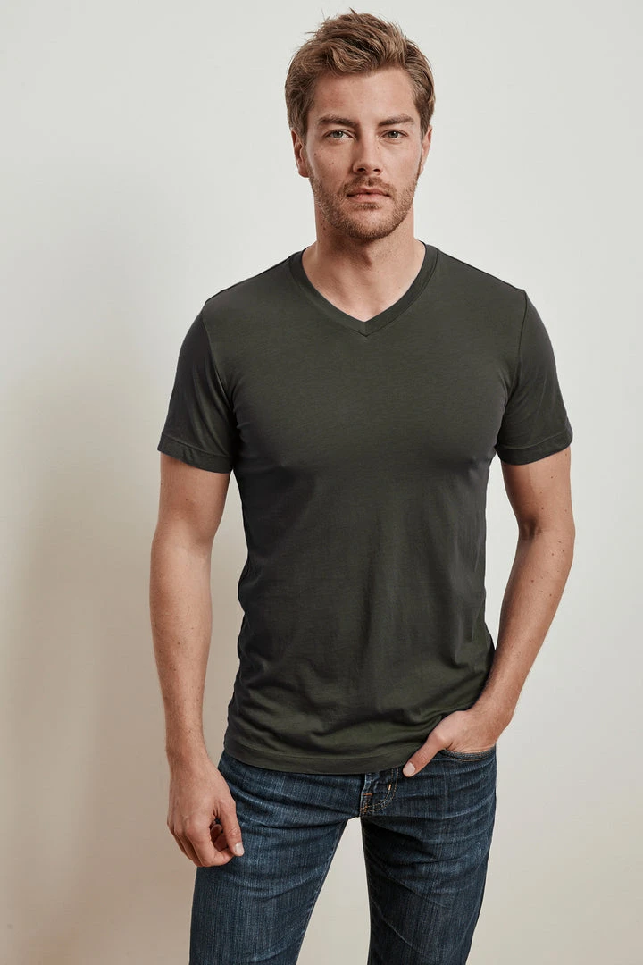 Velvet By Graham & Spencer Mens SAMSEN WHISPER CLASSIC V-NECK TEE 9 Velvet By Graham & Spencer Mens SAMSEN WHISPER CLASSIC V-NECK TEE