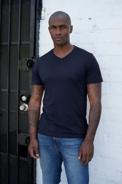 Velvet By Graham & Spencer SAMSEN WHISPER CLASSIC V-NECK TEE 82 Velvet By Graham & Spencer SAMSEN WHISPER CLASSIC V-NECK TEE