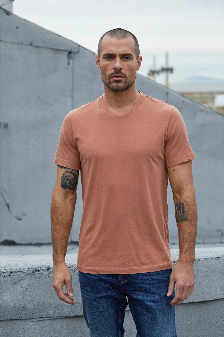 Velvet By Graham & Spencer SAMSEN WHISPER CLASSIC V-NECK TEE 5 Velvet By Graham & Spencer SAMSEN WHISPER CLASSIC V-NECK TEE