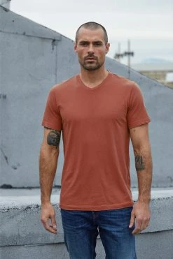 Velvet By Graham & Spencer SAMSEN WHISPER CLASSIC V-NECK TEE 14 Velvet By Graham & Spencer SAMSEN WHISPER CLASSIC V-NECK TEE