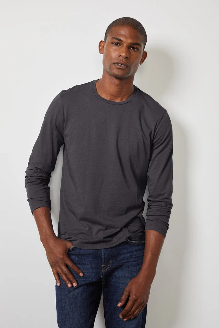 Velvet By Graham & Spencer SKEETER WHISPER CLASSIC CREW NECK TEE Mens 19 Velvet By Graham & Spencer SKEETER WHISPER CLASSIC CREW NECK TEE Mens