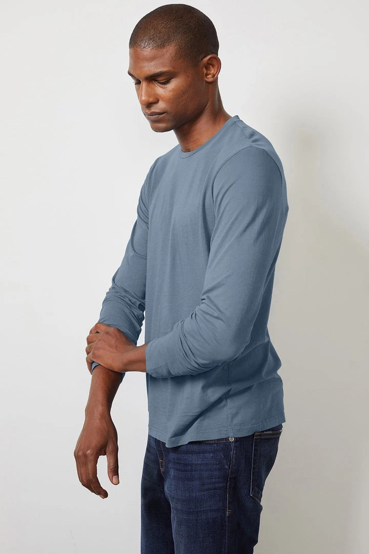 Velvet By Graham & Spencer SKEETER WHISPER CLASSIC CREW NECK TEE Mens 1 Velvet By Graham & Spencer SKEETER WHISPER CLASSIC CREW NECK TEE Mens