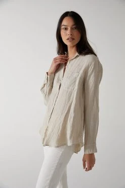 Velvet By Jenny Graham Womens MULHOLLAND SHIRT
