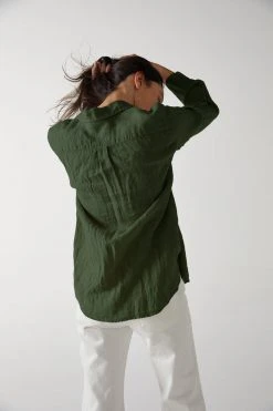 Velvet By Jenny Graham Womens MULHOLLAND SHIRT