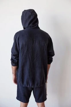 Velvet By Graham & Spencer DEACON LINEN HOODIE 6 Velvet By Graham & Spencer DEACON LINEN HOODIE