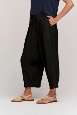 Velvet By Graham & Spencer GINNY LINEN PANT Womens 7 Velvet By Graham & Spencer GINNY LINEN PANT Womens