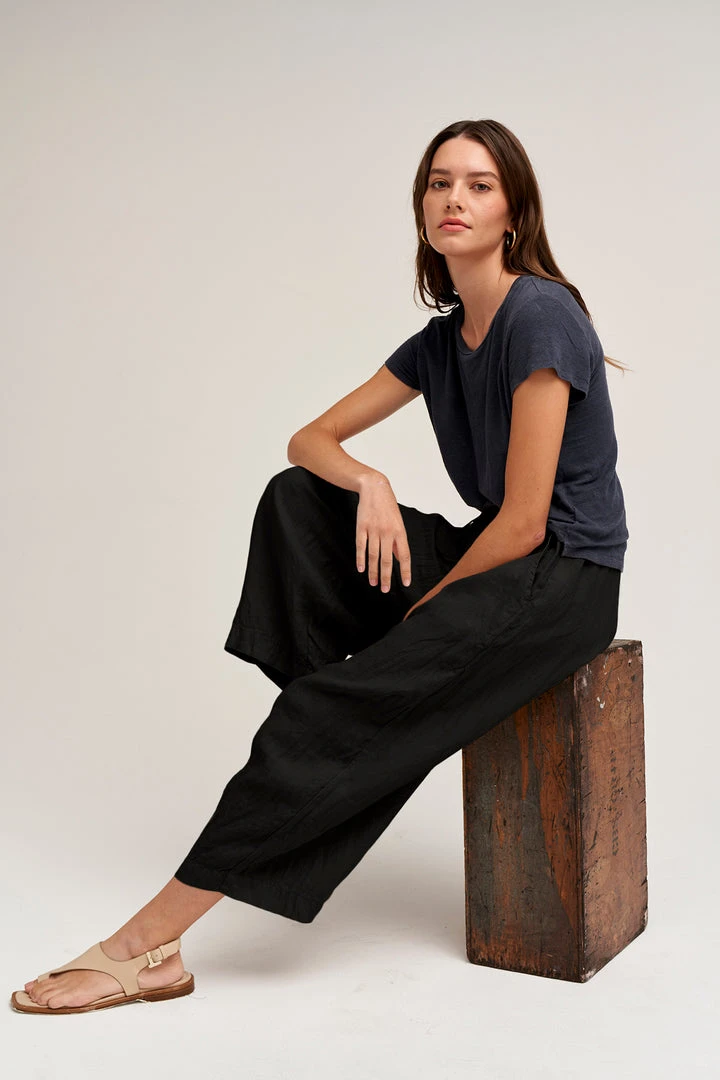 Velvet By Graham & Spencer GINNY LINEN PANT Womens 1 Velvet By Graham & Spencer GINNY LINEN PANT Womens