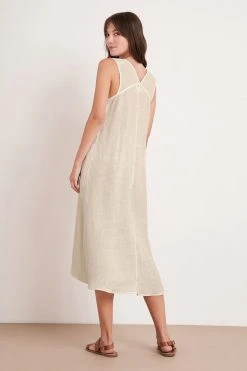 Velvet By Graham & Spencer HARMONY LINEN DRESS 20 Velvet By Graham & Spencer HARMONY LINEN DRESS