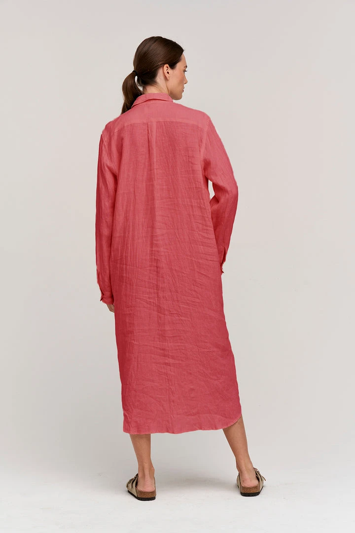 Velvet By Graham & Spencer Womens JORA LINEN BUTTON-UP DRESS 17 Velvet By Graham & Spencer Womens JORA LINEN BUTTON-UP DRESS