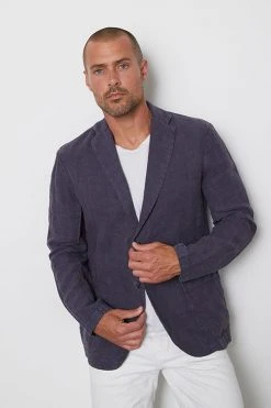 Velvet By Graham & Spencer JOSHUA LINEN BLAZER Mens