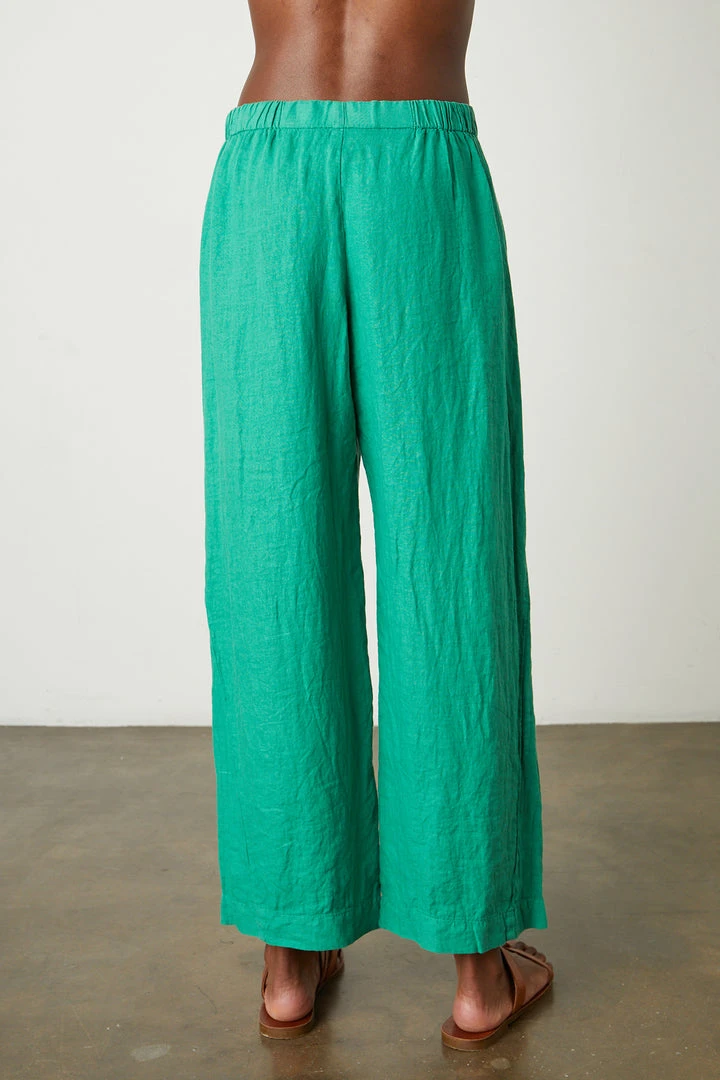 Velvet By Graham & Spencer Womens LOLA LINEN PANT 20 Velvet By Graham & Spencer Womens LOLA LINEN PANT