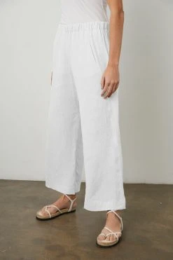 Velvet By Graham & Spencer Womens LOLA LINEN PANT 86 Velvet By Graham & Spencer Womens LOLA LINEN PANT