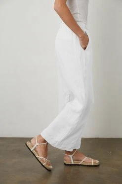 Velvet By Graham & Spencer Womens LOLA LINEN PANT 87 Velvet By Graham & Spencer Womens LOLA LINEN PANT