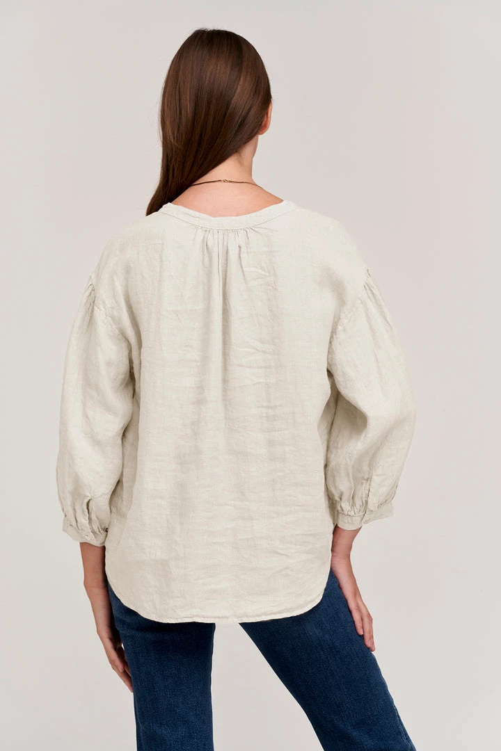 Velvet By Graham & Spencer Womens MATEA LINEN BUTTON UP BLOUSE 11 Velvet By Graham & Spencer Womens MATEA LINEN BUTTON UP BLOUSE