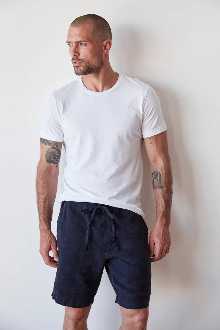 Velvet By Graham & Spencer MAXWELL LINEN SHORT 1 Velvet By Graham & Spencer MAXWELL LINEN SHORT