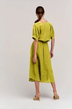 Velvet By Graham & Spencer Womens NANETTE LINEN MIDI DRESS 23 Velvet By Graham & Spencer Womens NANETTE LINEN MIDI DRESS