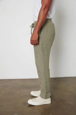Velvet By Graham & Spencer Mens VANN LINEN PANT