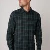 Velvet By Graham & Spencer Mens ALAIN PLAID BUTTON-UP SHIRT
