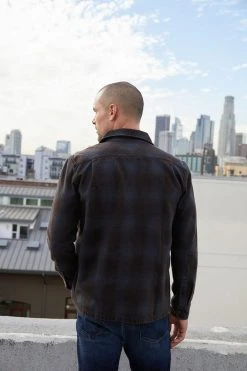 Velvet By Graham & Spencer BRYSON PLAID BUTTON-UP Mens