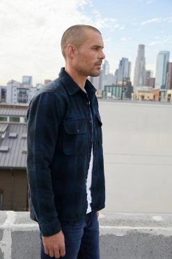 Velvet By Graham & Spencer BRYSON PLAID BUTTON-UP Mens