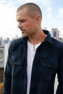 Velvet By Graham & Spencer BRYSON PLAID BUTTON-UP Mens